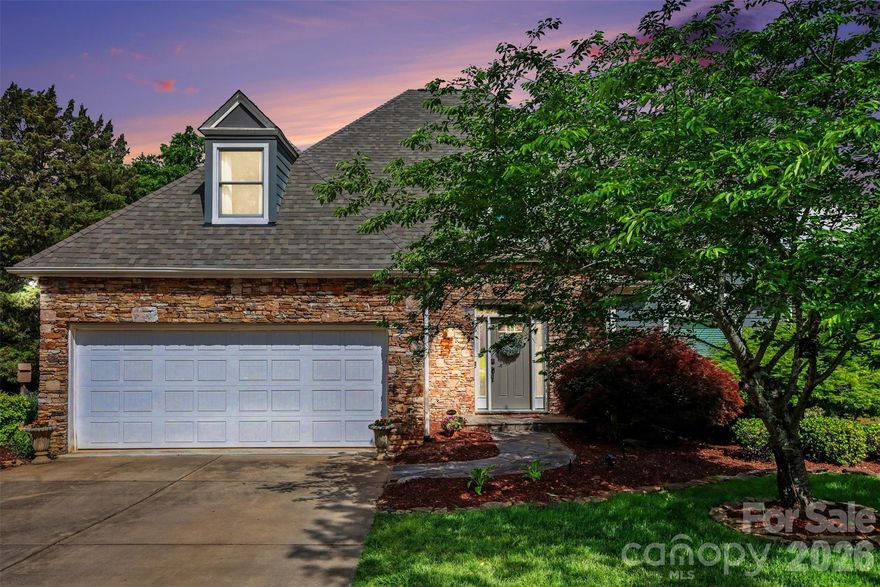 Waterfront living in amenity-rich Bailiwyck! Perfectly positioned along the community pond, this Fort Mill home offers peaceful water views & a backyard designed to be enjoyed—featuring a full deck plus a charming 3-season room that lets you take in the setting year-round. Inside, the open layout feels bright & inviting w/ the primary suite & laundry on the main for easy everyday living. The kitchen was thoughtfully updated in 2021 w/ custom cabinetry, quartz countertops, subway tile backsplash, double ovens & SS appliances, plus a new dishwasher in 2026. Recent improvements include brand new LVP flooring (2026), roof (2025), 7 new windows (2025), upstairs HVAC (2021) & garage door (2021), giving you peace of mind from day one. Step outside to unwind, entertain, or launch a kayak right from your backyard. Bailiwyck offers a true neighborhood feel w/ a clubhouse, pool, tennis courts w/ pickleball lines, playground, greenway trails & an active social calendar—making it easy to feel right at home!