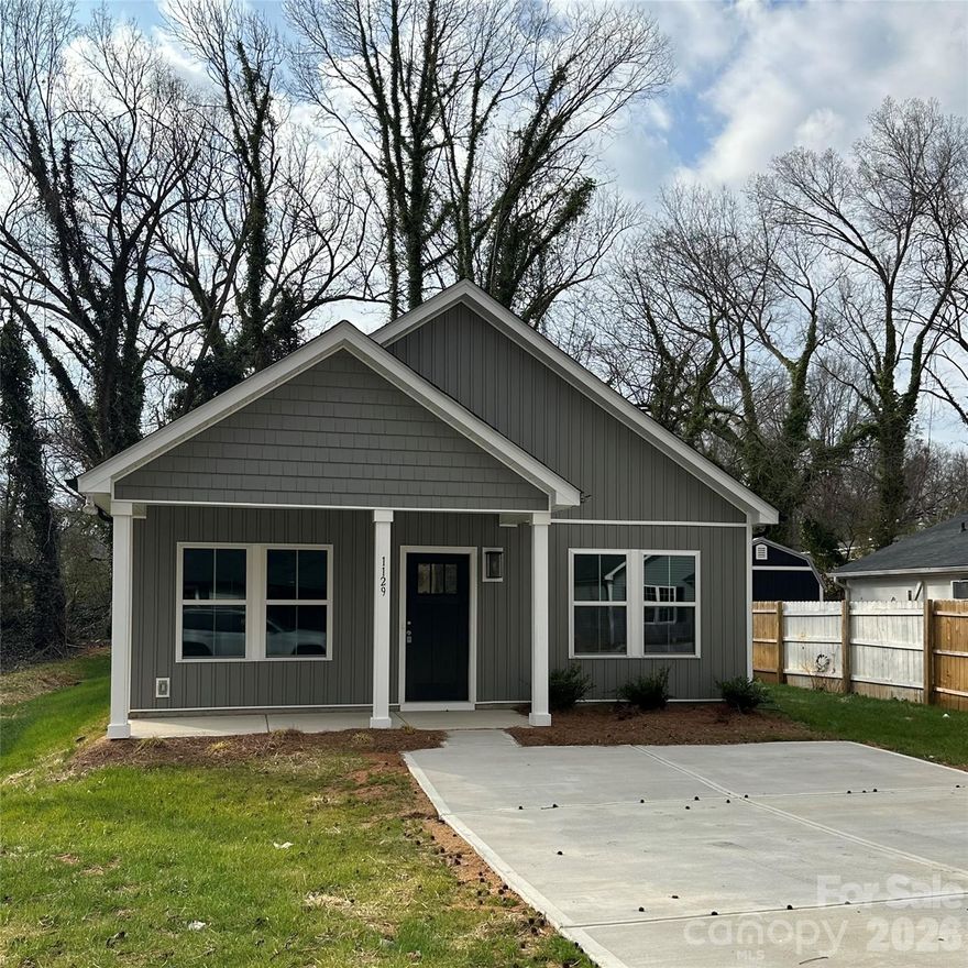 Step into modern comfort with this stunning new construction 3-bedroom, 2-bath home in Salisbury, NC—perfectly designed for easy living and stylish entertaining. From the open-concept layout filled with natural light to the sleek kitchen featuring granite countertops and stainless steel appliances, every detail is crafted for today’s lifestyle. The private owner’s suite offers a relaxing retreat with a walk-in closet and elegant en-suite bath, while two additional bedrooms provide flexible space for family, guests, or a home office. Enjoy a beautifully landscaped yard, modern curb appeal, and a location just minutes from downtown Salisbury, schools, shopping, and I-85 access—everything you need to live comfortably and stylishly in a thriving, connected community.