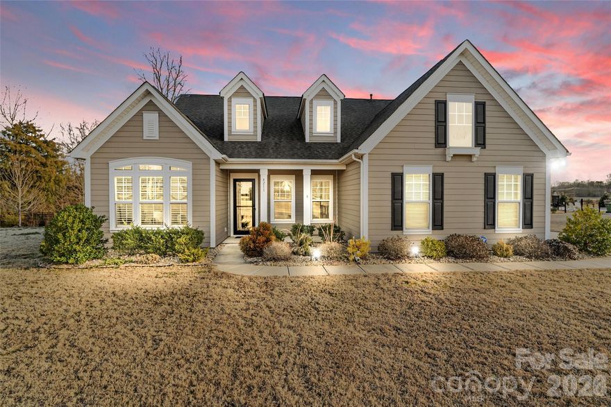 Impeccably maintained home on a large corner lot just minutes from Lake Wylie access and located in the award-winning Clover School District! This spacious and thoughtfully designed home offers exceptional flexibility with three common living areas, including a large great room, private den/office, and an oversized bonus room—perfect for entertaining, working from home, or multi-generational living.
The open gourmet kitchen features an island, stainless appliances, gas cooktop, wall oven/microwave, walk-in pantry, recessed and pendant lighting, and a sunny breakfast area. Beautiful floors, extensive molding, and quality finishes throughout create an inviting and elevated feel.
The main level includes three bedrooms, highlighted by a generously sized primary suite with a spa-inspired bath featuring a custom walk-in shower, garden tub, dual vanity, tile flooring, and a spacious walk-in closet.
Outdoor living is just as impressive with a large Four Seasons Room with tile flooring that flows seamlessly to the expansive patio living area—ideal for relaxing or hosting guests. The fenced backyard offers privacy and space to enjoy, all situated on a desirable corner lot.
Additional features include a three-car garage providing ample storage and parking.
This move-in ready home truly offers space, comfort, and convenience in one of the area’s most sought-after locations.