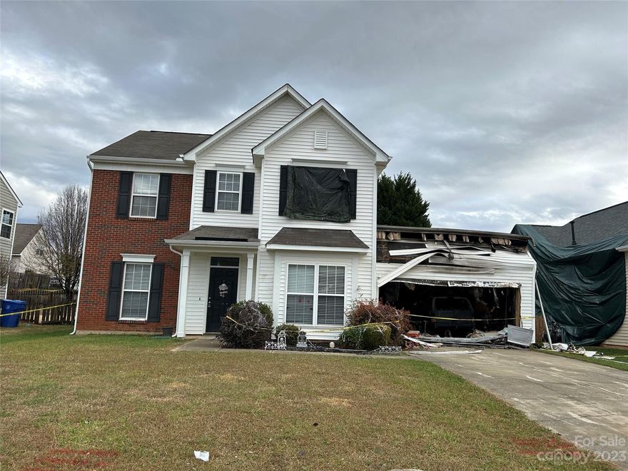 RIGHT OF ENTRY WAIVER FORM Is REQUIRED TO BE SIGNED AND EMAILED TO LISTING AGENT PRIOR TO SHOWING, SEE ATTACHMENT SECTION.....Property Sold in AS IS condition. Property suffered a fire cause unknown.