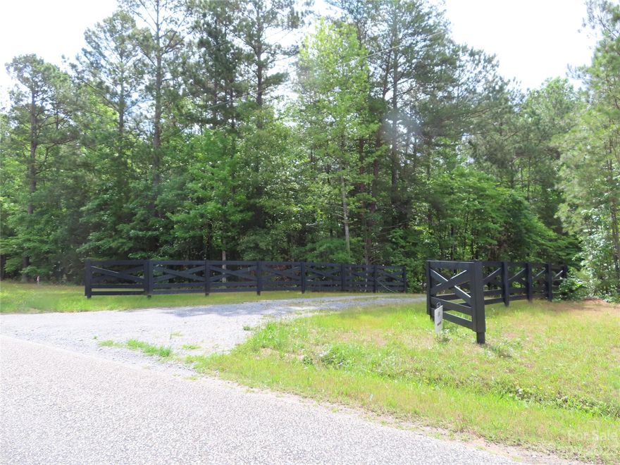 Want privacy? Like to hunt? Here it is! Not to far out and easy commute to York, Rock Hill & Charlotte. This particular tract has a hunting cabin and well. With a little work it would make a good workshop, craft cottage or a pool house. It has a bathroom but I could not locate a septic tank. There are 6 Tracts that can be bought. This one is 40.78 Acres. All showings have to be scheduled for Sundays only as there is a chain across the entrance and the listing agent/owner will be there to assist with any questions. The rear property line has a fence around the perimeter. Some of the tracts have a creek running through the back side of them. No mobiles or modulars. That is basically all of the restrictions except for the county AGC zoning restrictions of which can be found on WWW.yorkcountygov.com.
All 6 tracts are on a private driveway and everyone will need to share in upkeep of driveway.