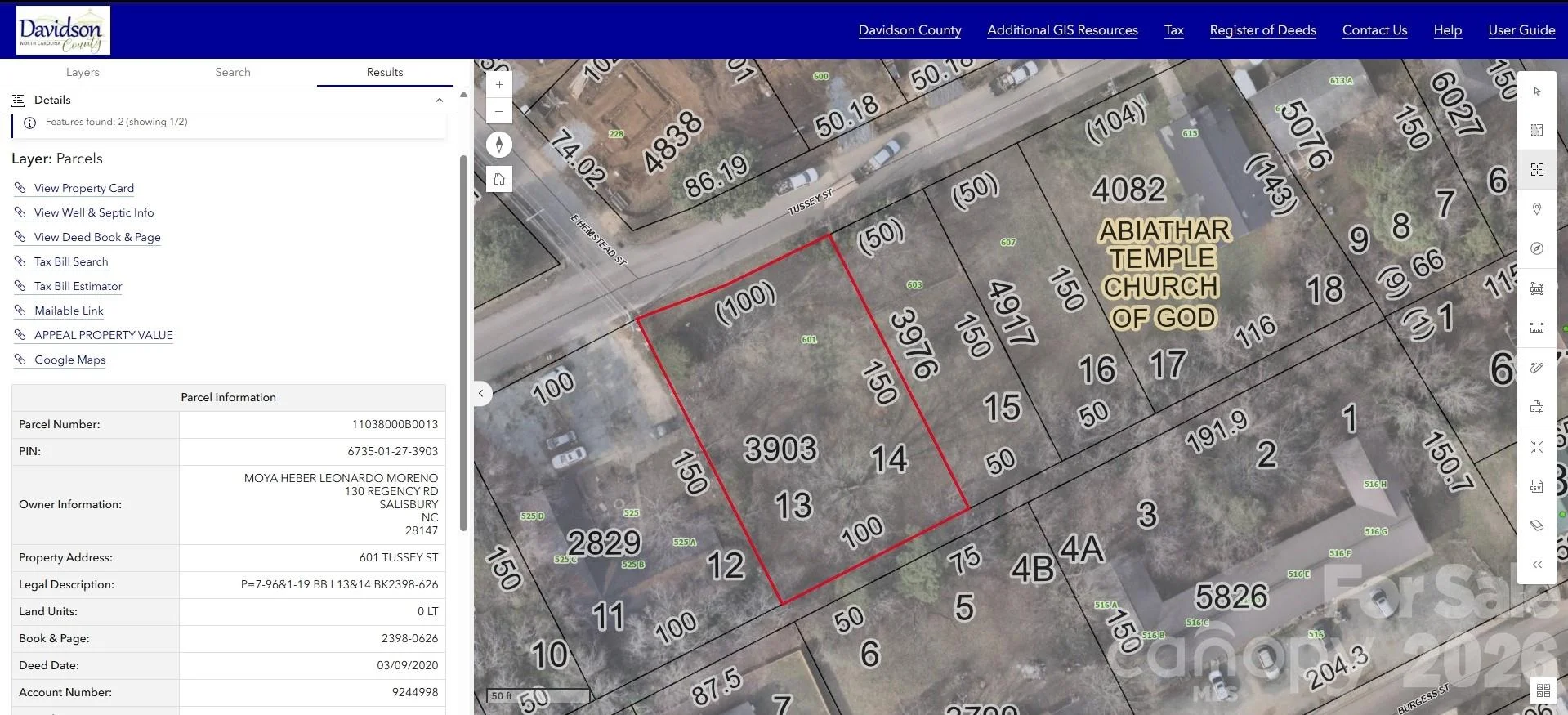 601 Tussey Street, Lexington, NC, 27292