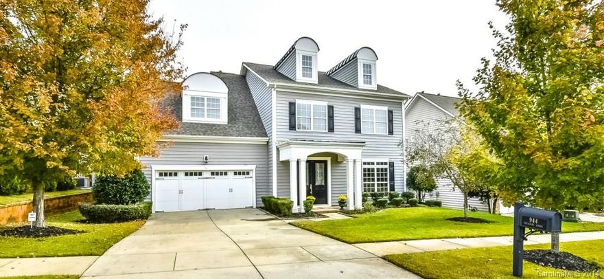 A stunning home, quiet neighborhood, & top rated schools! What more could you ask for? This home has it all. This 5 bedroom 2.5 bath home has refinished HW floors throughout & brand new wall to wall carpet. It boasts an open floor plan, new paint, granite counter tops, & Stainless Steel appliances. Fridge included! The large yard with invisible fencing backs to woods for additional privacy. Located just 1 mile from 77 will make any commute easy. Schedule your showing today & see for yourself!