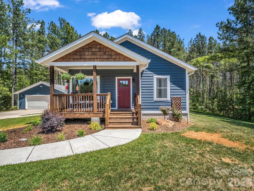 Convenient access to everyday essentials with the best of country living, plus year-round mountain views, and endless outdoor adventure. Ideally located just minutes from Ingles, AdventHealth, Lake Lure, Lake Adger, Chimney Rock State Park, and the Green River, this property offers a rare blend of privacy and accessibility.
This cedar shake 3-bedroom, 2-bath home is ideal for those who appreciate both nature and convenience. Inside, you’ll find granite countertops and a full suite of stainless steel appliances, including a stove, microwave, refrigerator, and dishwasher.
A standout feature is the newly added oversized 2-car garage with extended height and depth, thoughtfully designed to accommodate a truck and an additional vehicle. The attached workshop adds valuable functionality, and the new extended concrete driveway provides ample parking and easy access. A private trail just beyond the workshop invites you to explore your own backyard.
Located approximately 3.5 miles from Lake Lure and just 7 minutes from Ingles, the home also offers close proximity to local schools and an organic grocery option. Enjoy outdoor living from the inviting front porch or unwind on the rear deck during cool mountain evenings.