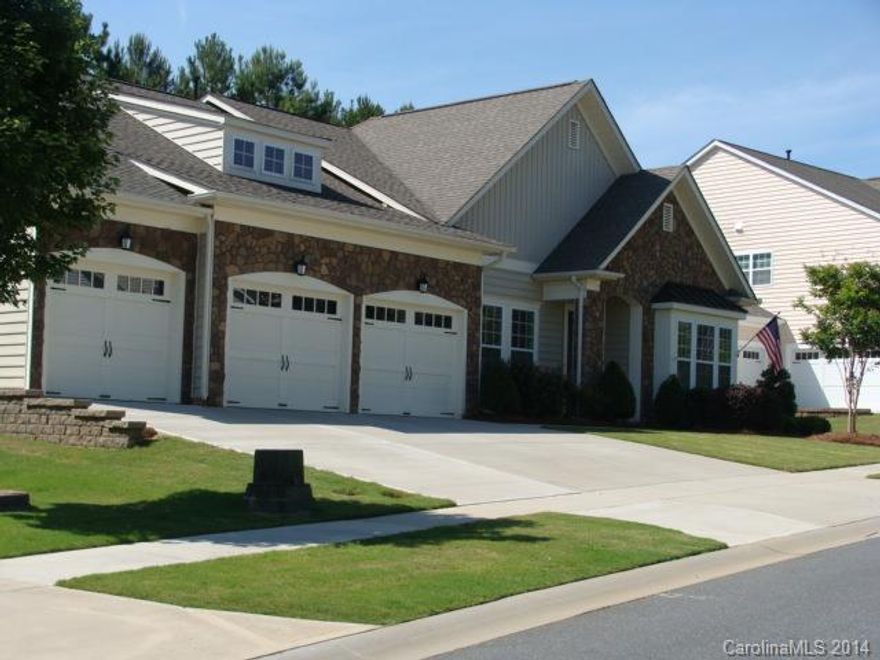 This amazing home is located in popular Reserve At Gold Hill community in Fort Mill.  This split bedroom floor plan also has an office, master and 2 bedrooms down. The bonus room upstairs includes a full bath, closet and walk-in storage. It would make a great guest suite or movie room. Master has a custom closet with built-ins, soaking tub, large glass shower & double vanity. High ceilings up and down with heavy moldings.  Enjoy spending time with the family cooking in the large gourmet kitchen open to family room. Stainless steel appliances, gas cook top, granite counter tops & long breakfast bar seats 6.