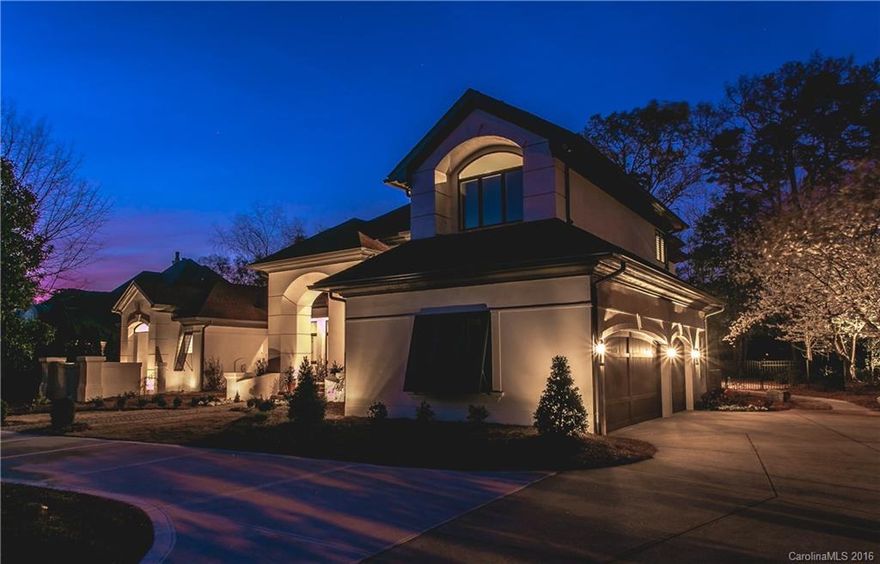 British Indies inspired home accented w/Bahama shutters w/contemporary flair. Golf course lot, salt water pool/spa, covered patio/outdoor dining, open sunning area,pergola owners sitting area. Viking stainless steel appliances, wine fridge, beverage cooler, Viking 48"range, refrigerator-freezer, new island, quartz counters,subway stone backsplash. Travertine floors polished-regrouted, new interior/exterior light fixtures,carpet, paint, theater/Rec rm. Includes slip #40 w/ acceptable offer/JC RD