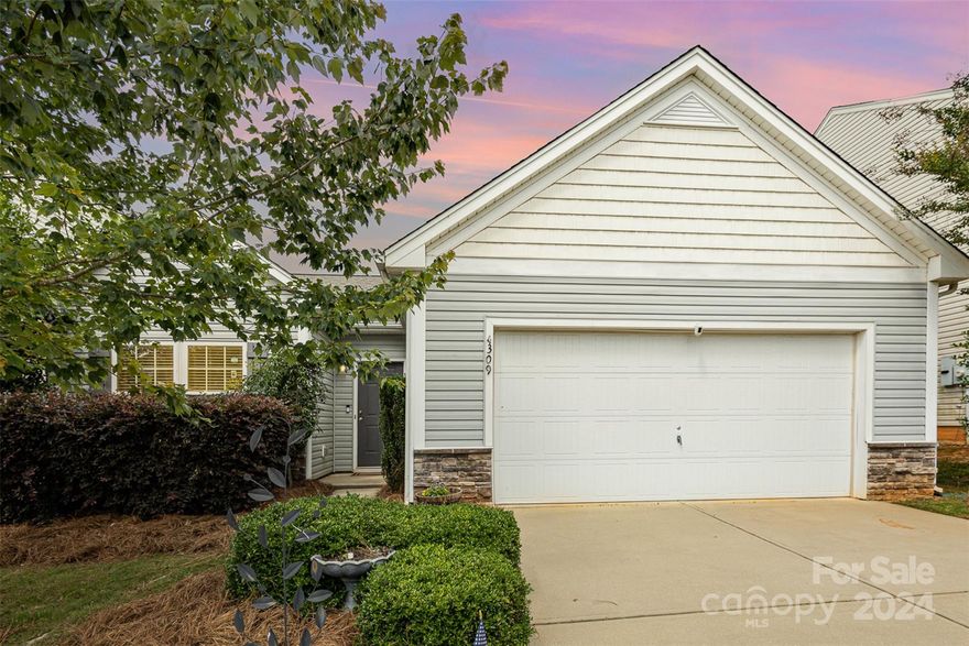 Welcome to this charming 3-bedroom, 2-bath ranch home, freshly painted and featuring new carpet (2024) in the secondary bedrooms as well newer carpet (2020) in the primary bedroom and main living area. Enjoy a private backyard and a spacious open floor plan, including the kitchen which has hardwood floors and granite countertops, perfect for modern living. The large primary bedroom includes a dual sink vanity with granite countertops for a touch of luxury. Recent HVAC system installed in 2022 ensures year-round comfort. Located in the highly sought-after Prescot Community, which offers top-rated schools, a community pool, tennis courts, clubhouse, nature trails, and a park for summer enjoyment. Don’t miss out on this fantastic opportunity!