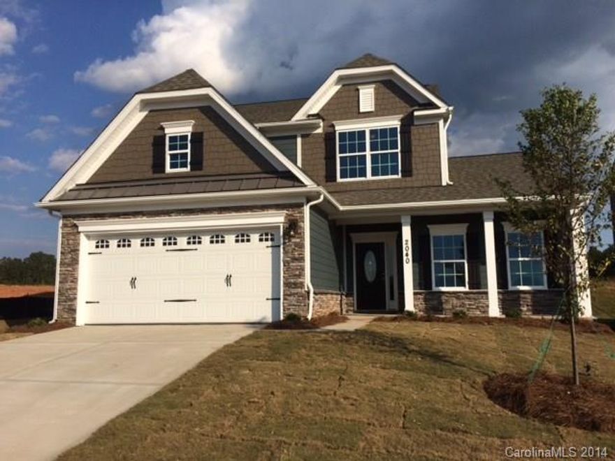 Brand New w/warranties.Home to be is finished in October 2014 Lux Kit w/castled cabinets, granite countertops with tile backsplash, SS appli  Lg spacious open floor plan w grand 2story great room! Master+ lg laundry rm on 1st fl   2BR + loft on 2nd fl