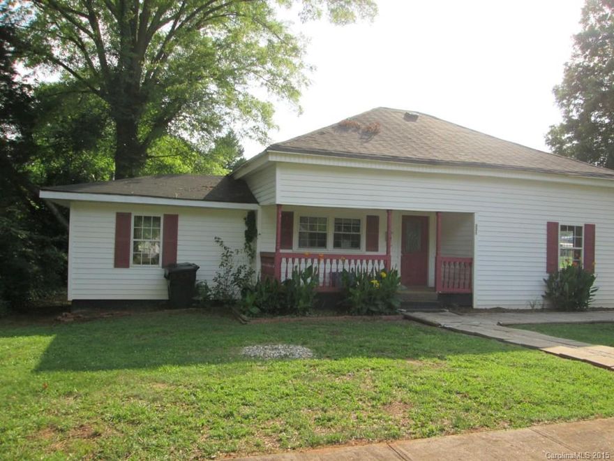 Spacious! Five large bedrooms possible (closets can be added). Great front porch. Age is thought to be true. BANK OWNED, SOLD AS IS WHERE IS. FFCU may finance to those who qualify, potentially at a better interest rate and potentially less closing costs but not also pay closing costs.