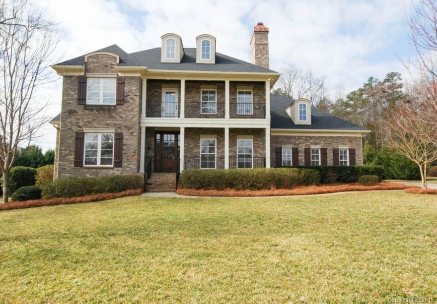 Back on MKT! Contingency fell through w/buyer. One of a kind, Custom Built home in Fort Mill Luxury neighborhood, "The Meadow"! High end upgrades include detailed Moldings, Brick Archways, Gourmet Kitchen w/ Granite, S/S Appliances, Hardwoods, Spacious B'rooms w/ Master Suite on Main. New roof, gutters & copper accents, whole interior just painted! Screen porch off kitchen is perfect for Spring fresh air! Flat, rear yard, perfect for building "Dream" Outdoor area! Award winning Ft. Mill Schools!