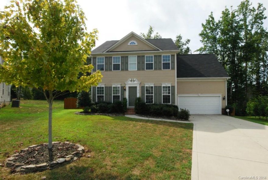 Gorgeous 4 /2.5 bath home on private, fenced cul-de-sac lot- Wood floors on main level- Office w/French doors- Formal DR- Spacious family room w/gas fireplace- Chef's kitchen with granite, cherry cabinets, large breakfast area and opens to Family room- Full laundry/utility room- Oversize 2 car garage w/storage- Huge master suite w/trey ceiling & fan, luxury bath w/dual vanities- Large secondary bedrooms/closets- Whole house audio systm - 6' privacy fence w/wooded view- Crown molding- A+ schools!