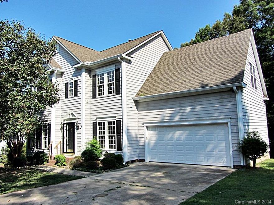 Traditional 4 BR/2.5 BA home in desirable Whitegrove! Formal dining, family room with cozy fireplace, open kitchen, office, and large bedrooms. Lot backs up to community walking trails. Refinished hardwoods, new appliances, fresh paint & new carpet! Award winning Fort Mill schools!