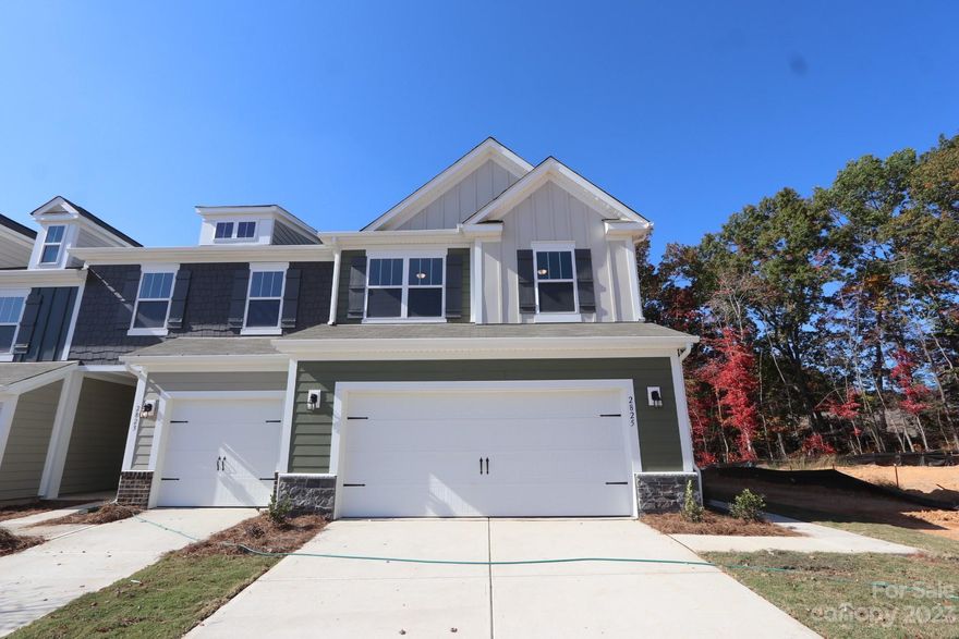 This is a fantastic opportunity for anyone looking for a spacious, modern, low-maintenance home. This 2-story townhome boasts a spacious interior and an attractive curb appeal. With 1,839 SQ FT, there is plenty of room for you and your loved ones to relax and enjoy. Step inside, and you will be greeted by a bright and inviting living space. The kitchen serves as the heart of the home and features modern appliances, ample storage space, and sleek granite countertops. Outside, you'll find a spacious outdoor patio—the perfect place to host barbecues, play with your pets, or simply unwind after a long day. The townhome also includes a convenient 2-car garage, providing ample parking and storage options. The en-suite bathroom, comes with a large walk in shower and a double vanity. You'll love the designer features including granite tops in the kitchen w/tile backsplash and low maintenance laminate throughout 1st floor