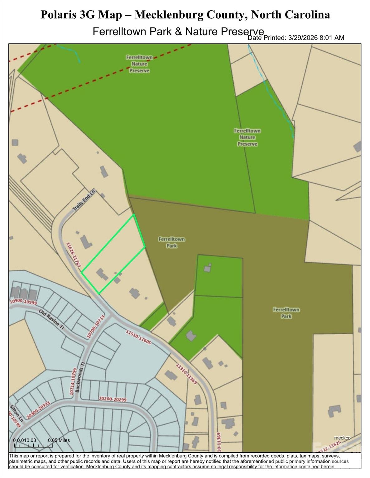 11630 Trails End Lane