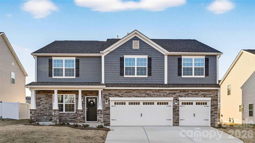 Spacious NEW CONSTRUCTION open floorplan Georgetown plan with 3-CAR GARAGE in Nolen Farm. Enter from your covered front porch to a formal living and dining room, perfect for hosting. The central kitchen with white shaker cabinets and quartz countertops opens to a spacious breakfast area and family room…complete with a gas fireplace. A guest bedroom with a full bath offers the perfect setting for visitors on the main level. Upstairs includes an incredible recreation room, large secondary bedrooms with walk-in closets, plus a private primary bedroom suite with an oversized walk-in closet. Minutes from Lake Wylie and downtown Belmont, you will never be too far from home with our industry-leading suite of smart Home Is Connected® products, keeping you connected with the people and place you value most.

Conveniently Self-Tour on your own between the hours of 7am-9pm daily using NterNow!