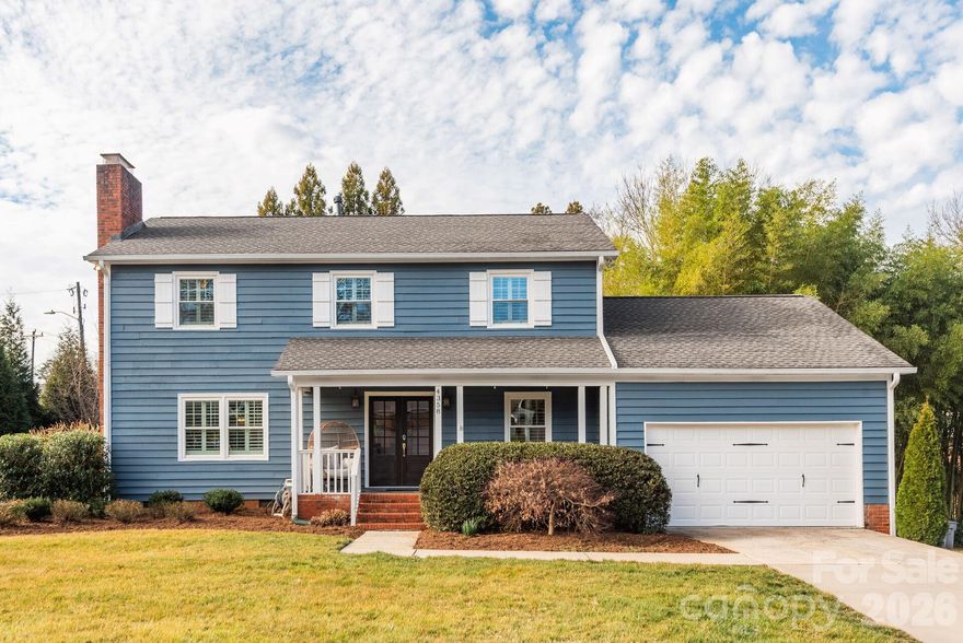 Welcome to 4358 Old Saybrook.  This well-appointed 4 bedroom, 2.5 bath home is in one of Charlotte's premium locations with easy access to all that Southpark has to offer. Enter to find hardwood floors throughout the main (and second) level. An open floorplan provides great sitelines from the cook's kitchen that features a 48" commercial range, large island with gorgeous countertops and tile backsplash. Storage abounds with a beverage area that leads into the mud/laundry area with built-in cabinetry.  Head out back to find a huge screened porch with EZE breeze windows overlooking a pool and turfed yard perfect for entertaining. The primary suite provides great lighting with sconces and a vaulted ceiling. The suite includes a walk-in-closet, and a primary bath that includes a walk-in-shower and soaking tub. Updates are too numerous to mention, but the roof is 2022, one HVAC is 2023, and there's a tankless water heater to name a few. Come see it for yourself and schedule a showing today.