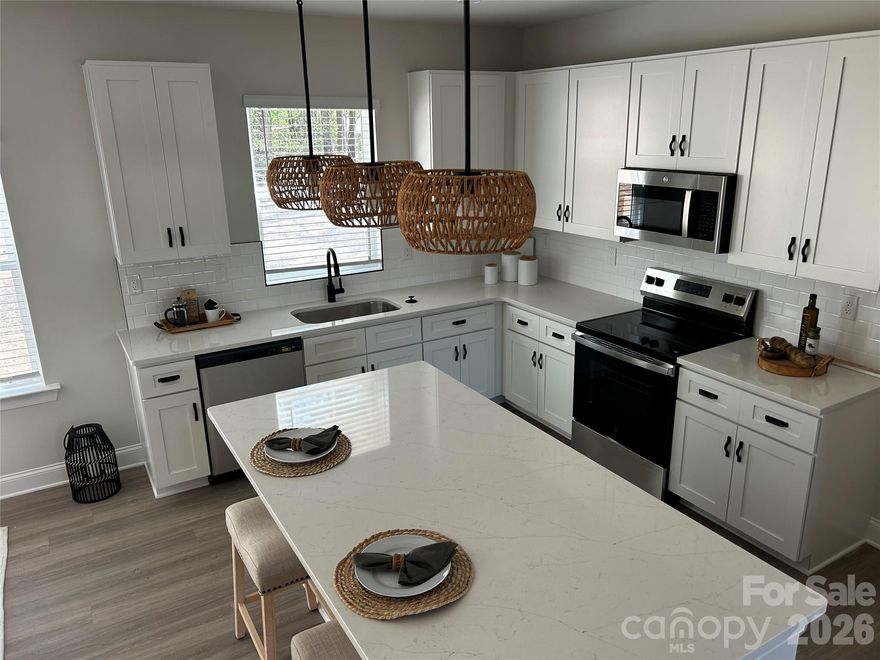 Brand new home with a ten year warranty!  Easy access to Uptown, highways, and shopping.  Kitchen features, quartz counter tops, tile back splash, and SS appliances.  The owner suite features tiled floors, and a custom tiled shower!  A back patio, overlooking back yard complete this amazing home.