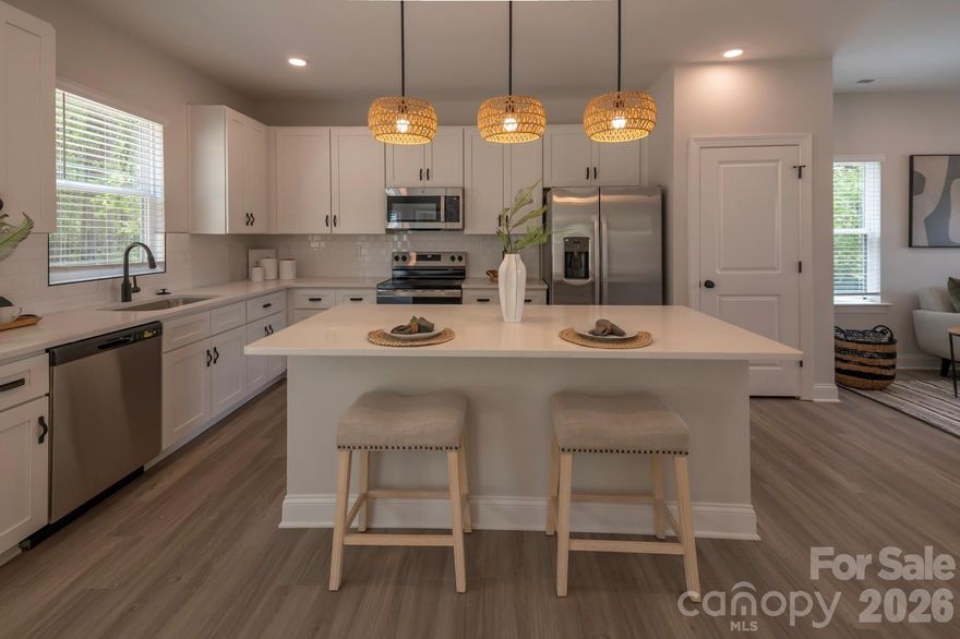 Brand new home with a ten year warranty!  Easy access to Uptown, highways, and shopping.  Kitchen features, quartz counter tops, tile back splash, and SS appliances.  The owner suite features tiled floors, and a custom tiled shower!  A back patio, overlooking back yard complete this amazing home.