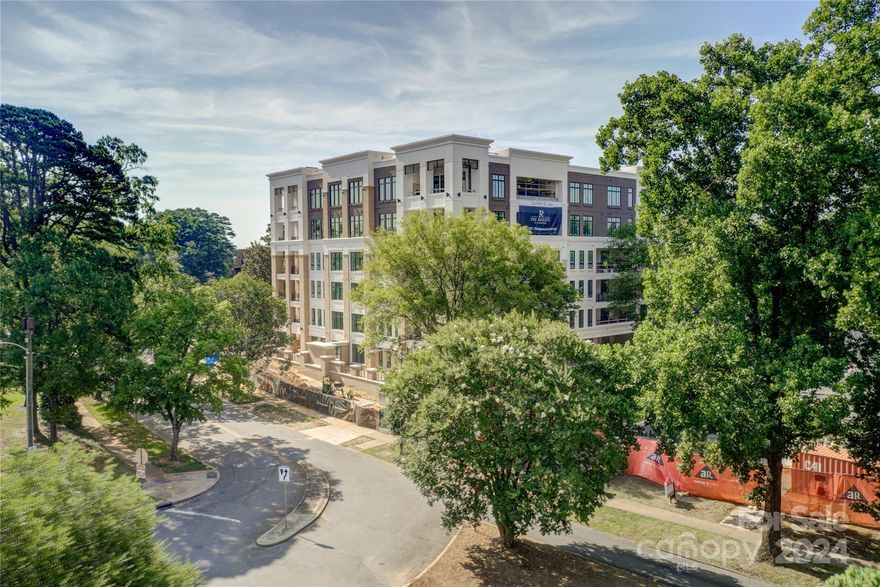 The Regent at Eastover with 32 residences from 2,457 - 4,600 heated SQFT priced from $2,195,000 - $3,700,000. Completion Summer of 2023. This private enclave is the epitome of timeless architecture, designed for the most discriminating buyers. Filled with impressive elements and captivating finishes, all floor plans are thoughtfully executed with high ceilings, oversized windows, and large private terraces. Each residence offers a variety of options, including private elevators, classic kitchens with custom cabinetry, Sub-Zero refrigeration, Wolf cooking, and Cove dishwashers. The Owners retreat offers great privacy with graciously finished bathrooms, free-standing tubs, and abundant closet space. Amenities abound at The Regent with a club room, fitness center, and rooftop terrace that includes a dog-friendly area, fire pit, outdoor kitchen, lounging, and dining areas. A once-in-a-lifetime opportunity to own one of Charlotte's most prestigious residences.