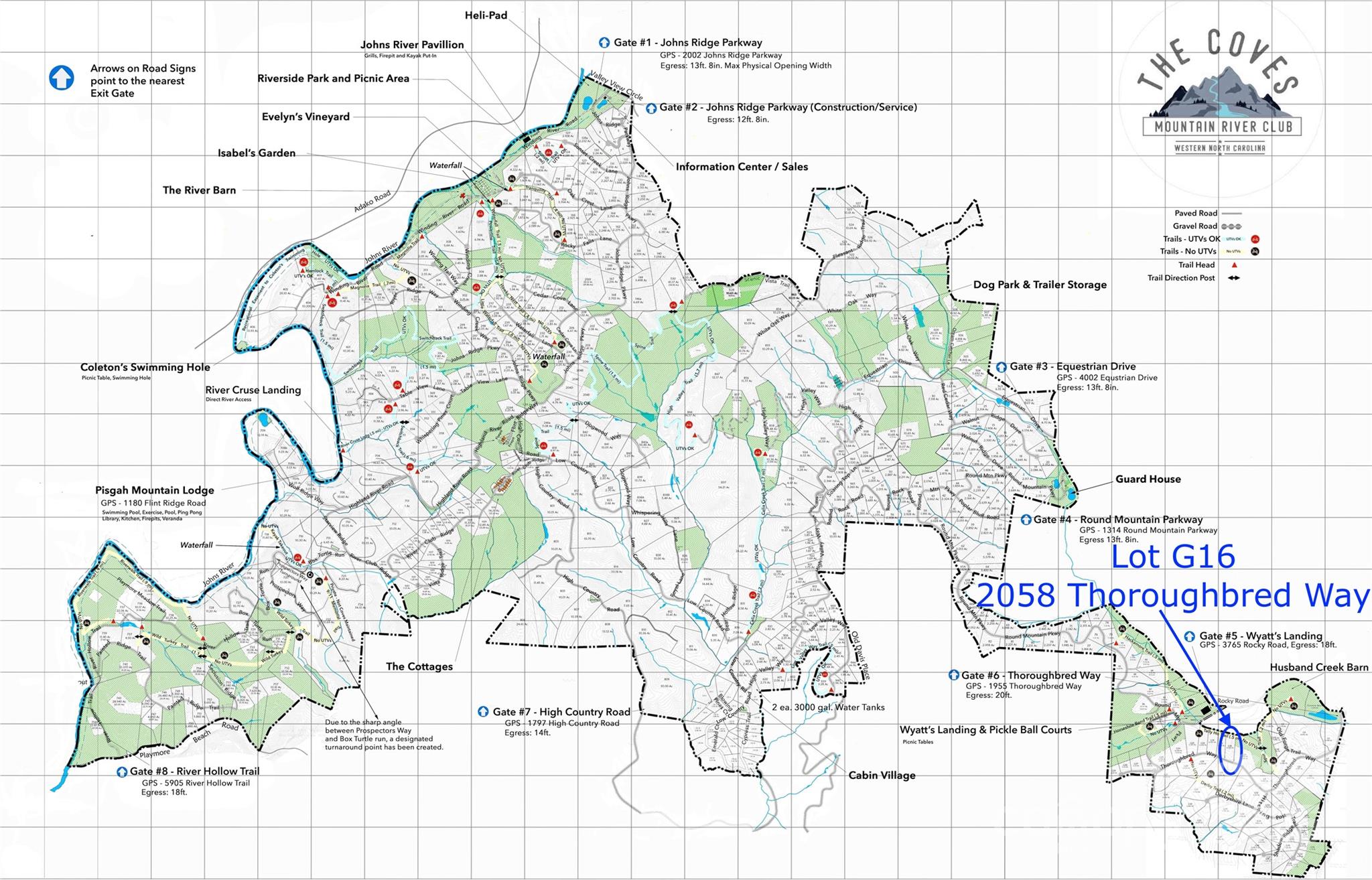The Coves Mountain River Club - Land