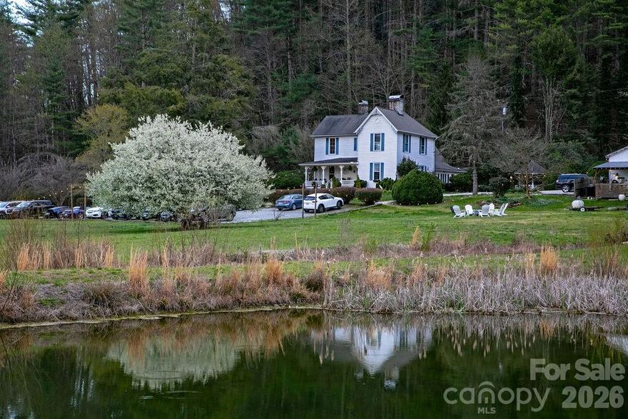 Discover a truly one-of-a-kind legacy property in the heart of Pisgah Forest, North Carolina. Spanning approximately 31 picturesque acres with year-round layered mountain views, this remarkable estate blends history, natural beauty, and exceptional commercial potential.

At the center of the property stands a beautifully preserved circa-1862 historic bed & breakfast with six rentable rooms and expansive private living quarters. The grounds also feature a charming 2-bedroom log cabin—ideal for guest accommodations, rental income, or an on-site caretaker.  

The estate also includes an open-air restaurant nestled beside a gently flowing stream, and an easy walking trail to a private waterfall, creating an unforgettable setting for visitors and endless opportunities for outdoor enjoyment. 

In addition, a quintessential barn primed for renovation into an event venue, perfectly suited for weddings, retreats, or special gatherings, is a few steps away. 

Key Falls Estate is central to outdoor recreation in the area, minutes from Pisgah National Forest and DuPont State Forest, under 10 minutes from downtown Brevard and 30 minutes to downtown Hendersonville. It is 30 minutes from the Asheville Regional Airport and just over an hour to the Greenville-Spartanburg International Airport. Adding even more value, the Ecusta Trail (connecting Hendersonville and Brevard), when completed, will border the property, enhance accessibility and future visibility, and connect to one of the region’s most anticipated recreational corridors.

Whether envisioned as a hospitality destination, event venue, retreat center, or mixed-use investment, this extraordinary property offers limitless possibilities in one of Western North Carolina’s most sought-after locations with no zoning restrictions.