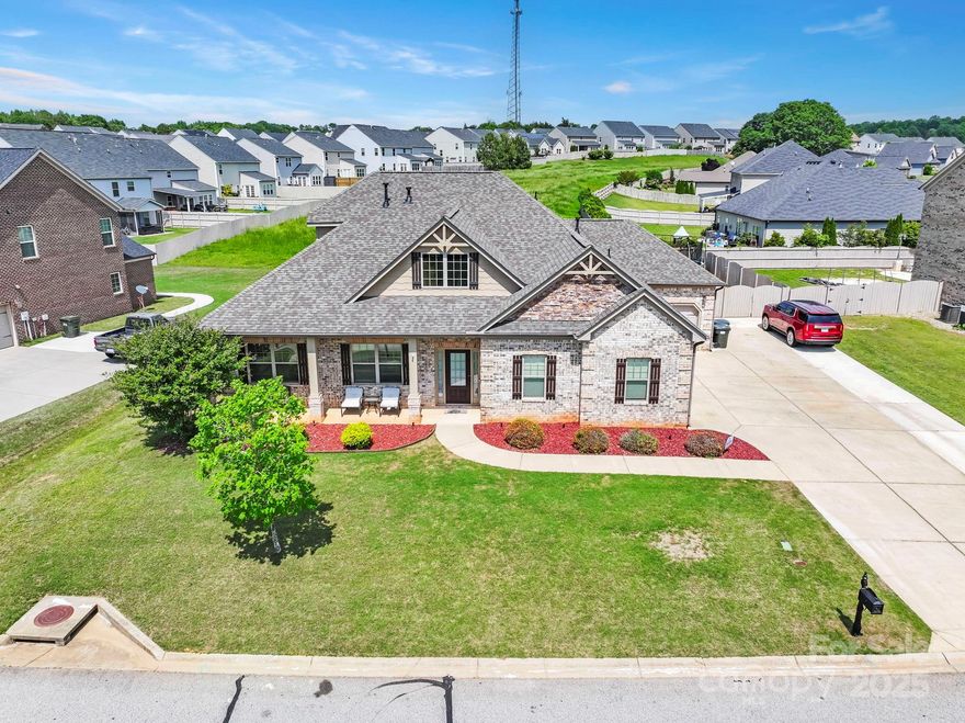 Welcome to your dream home! Nestled in a sought-after gated community, this beautifully maintained 4-bedroom, 4-bath brick residence with hardie board accents offers the perfect blend of comfort, style, and security.
Step inside to discover a spacious floor plan featuring a gourmet kitchen with granite countertops, stainless steel appliances, and a large island—ideal for entertaining. 
The primary suite offers a peaceful retreat with a full bath and walk in closet. Two additional bedrooms provide ample space for family, guests, or a home office on the main level.
Upstairs, perfect for guests, you will find a family room leading into the 4th bedroom that boasts its own sitting room and full bath. 
The gated neighborhood offers peace of mind along with walking trails & community pool, manicured landscaping, and easy access to local shops, dining, and top-rated schools. 
Don’t miss your chance to own this exceptional home—schedule your private tour today! Agent is related to owner.