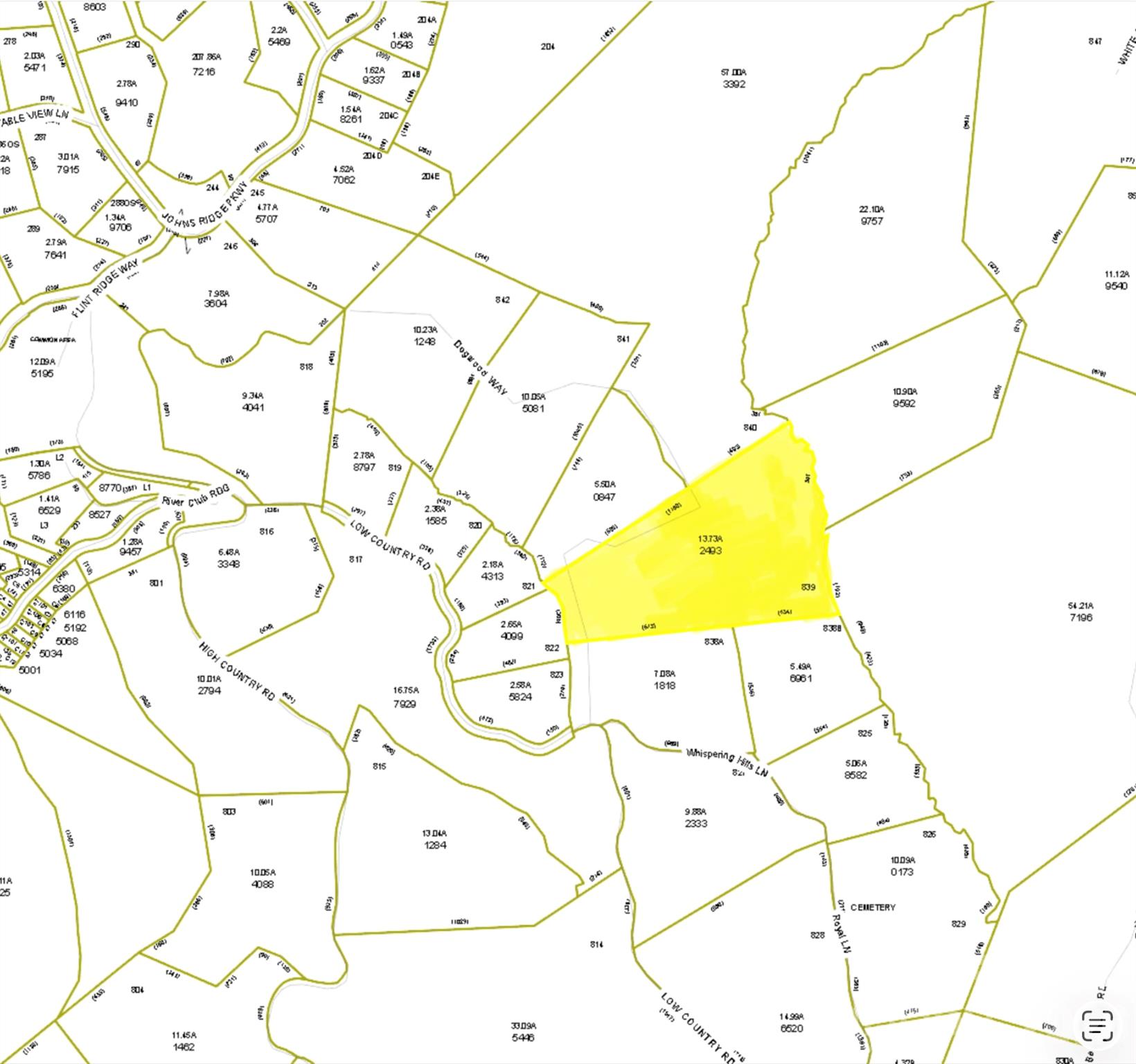 The Coves Mountain River Club - Land