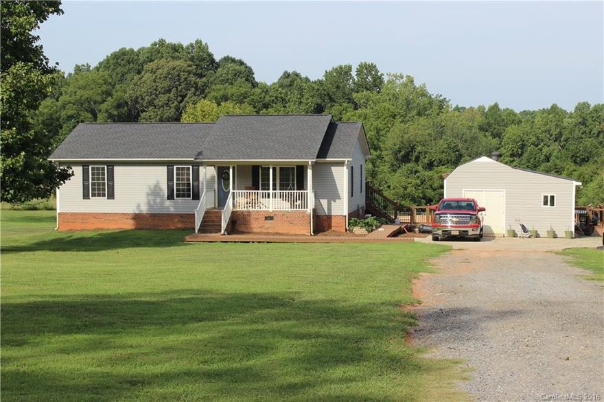 Great home located in the clover! Large back yard you can have animals or just have the kids play around.  Convenient to Lake Wylie, York, Gastonia and close to shopping. Clover Schools! This home will not last long! Big basement with 3 rooms and 1 bathroom. Great location! Country living at its finest. Some of the basement is unfinished. The basement SQFT is counting the unheated rooms. Addition SQFT is the workshop/shed. Client has an inspection report in hand.