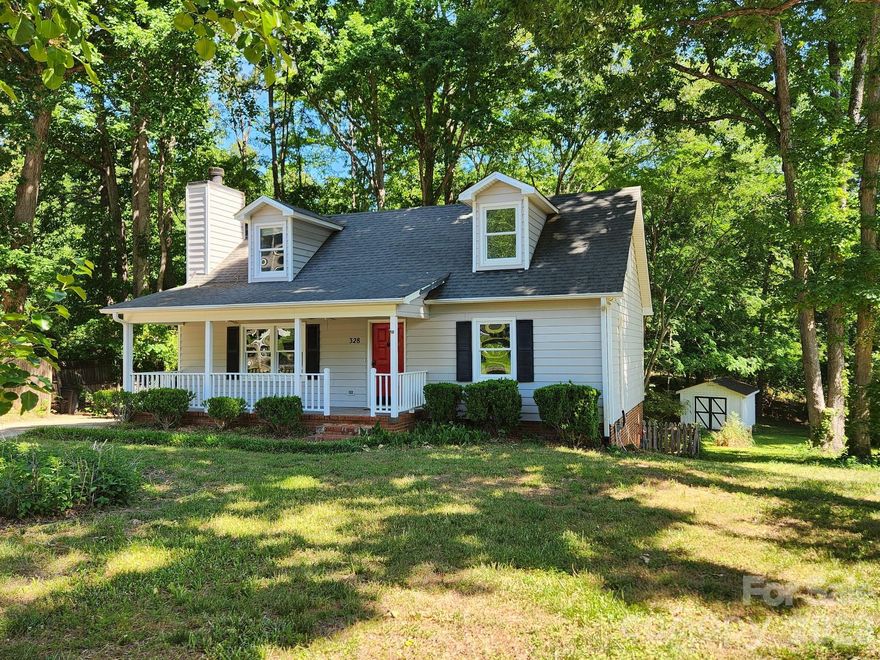 Welcome home to this charming 4 bedroom property nestled in an established neighborhood, offering the perfect blend of comfort and privacy. Situated on a spacious, wooded lot, this home provides a peaceful retreat with no HOA restrictions or fees.

Inside, you’ll find a beautifully remodeled kitchen designed for both style and functionality, with a convenient laundry area just steps away. The thoughtful layout makes everyday living and entertaining effortless.

Step outside to enjoy the back deck—ideal for relaxing or hosting gatherings—while the large yard offers plenty of room to explore, garden, or unwind. A separate storage building adds extra space for tools, hobbies, or seasonal items.  Walk in crawl space.

This home combines modern updates with a serene setting—ready for you to move in and make it your own.