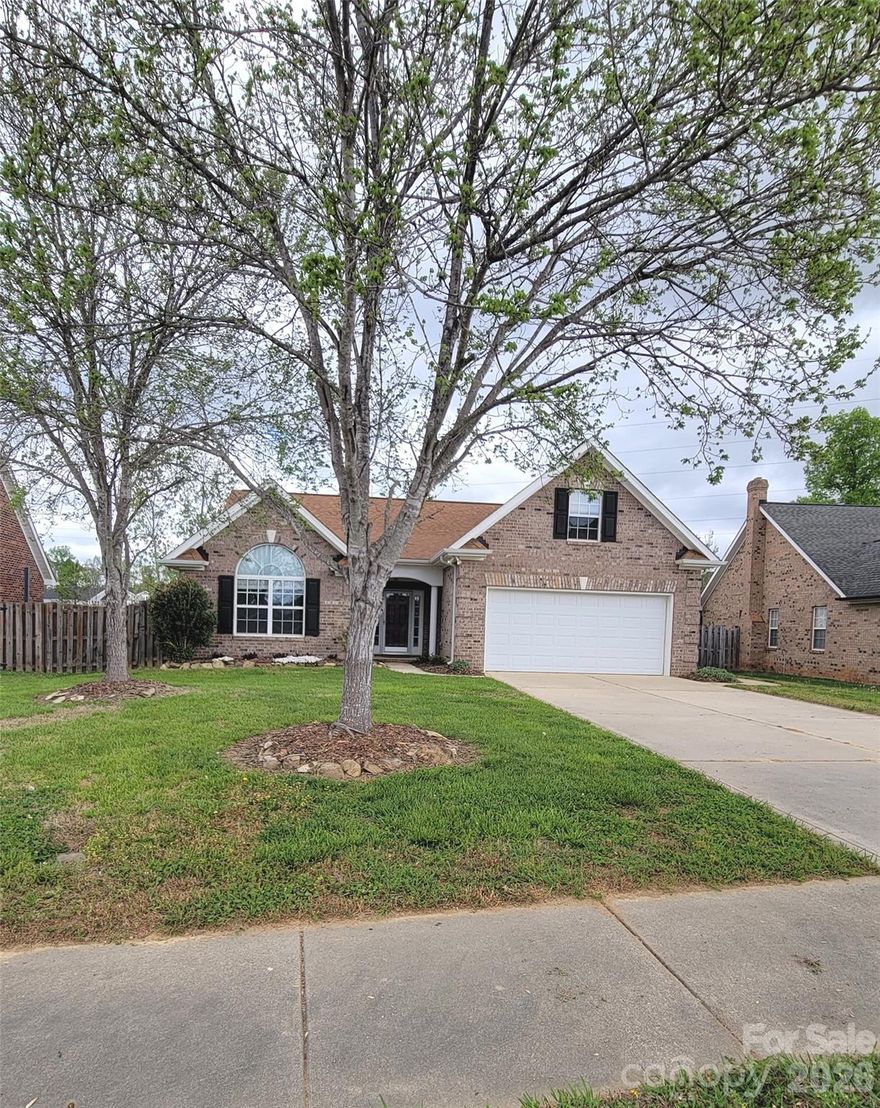 Full Brick Home, Convenient Location,  Walkable to Rob Wallace Park, Move in Condition, Wide Entry way features tile flooring for easy maintenance, Fireplace in Living room, open to Dining area, Spacious Kitchen with an abundance of cabinets, appliances already in place and remain.  Laundry is a separate room the washer and dryer are also already there!  Enjoyable bright Sunroom with access to the Patio, Bonus room over the garage could have a variety of uses. Seller added a mini split unit for better temperature enjoyment.  Seller also offering one year home warranty through America's Preferred Home Warranty.