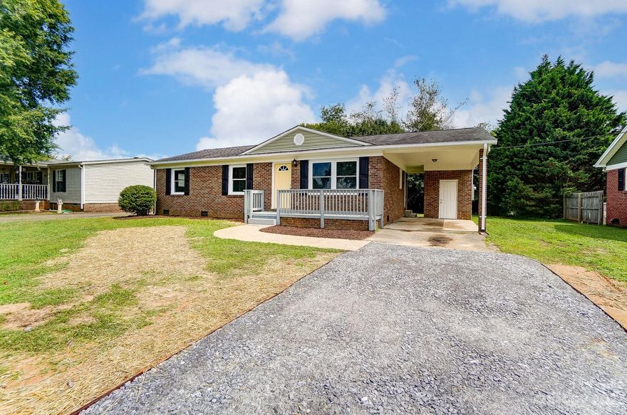 Welcome to this charming 3 bedroom, 1 1/2 bathroom brick ranch remodel! Step inside and be amazed by the stunning LVP floors that flow seamlessly throughout the entire home. The new windows allow natural light to fill every room, creating a warm and inviting atmosphere.

The bathrooms have been completely renovated and now feature modern fixtures and finishes. The sleek granite countertops in the kitchen add a touch of elegance and provide ample space for meal preparations.

Conveniently located just minutes away from Woodbridge golf course, this home offers easy access to outdoor recreation. Additionally, it is a short drive to Shelby, Gastonia, and Charlotte, providing you with various entertainment, shopping, and dining options.

If you are feeling lucky, the Catawba Two Kings Casino is only 10 minutes away, offering a thrilling gaming experience.

Don't miss out on the opportunity to call this beautiful house your dream home!