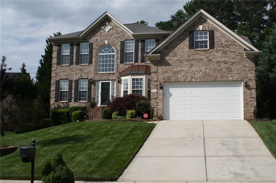 2 LARGE MASTER BEDROOMS. 4 bedrooms + den/office. 2-Story Family Rm. Layout is open & bright w/9ft ceilings on 2nd floor. Full Brick w/extended deck. Flat-large backyard w/many pine trees creating a beautiful green wall for full privacy. THIS IS MUST SEE! Golf Community that offers CLUB HOUSE/SWIMMING POOL/WATER PARK/LIGHTED TENNIS COURTS/BASKETBALL CAGE/SOCCER FIELD/SAND VOLLEYBALL/PLAYGROUND. Short distance to Birkdale Village, Restaurants, Movies, Shops & Supermarkets. Within a mile from I-77