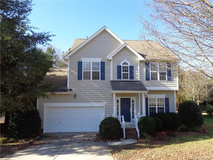 This spacious two story home has 4 bedrooms, 2.5 bathroom with a fenced in backyard and spacious deck. It features an open floor plan, wood flooring and a 1st floor laundry room. The kitchen has a pantry, granite counters and all appliances. The master suite has a walk in closet and the master bath has dual sinks, an oversized tub with separate shower. Enjoy entertaining indoors near the cozy fireplace. This home is move in ready