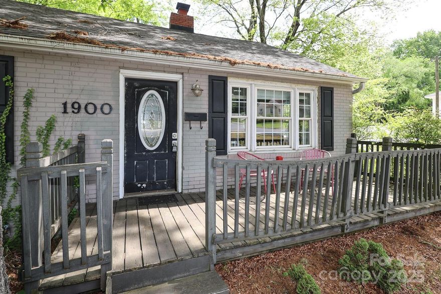 Here’s your chance to own a super cute 2-bedroom, 1-bath ranch in one of the city’s fastest-growing neighborhoods! With 877 heated square feet, this home is full of charm and potential—whether you're a first-time buyer, investor, or just looking to downsize without giving up on location. Inside, you’ll find a cozy and functional layout featuring original hardwood floors with tile bath, a bright living area, and an updated eat-in kitchen. The two bedrooms share a full bath that’s been tastefully refreshed, and there's no wasted space—just the right amount of room to live comfortably and stylishly. Out back, the fenced yard is ready for summer barbecues, gardening, or even future expansion. And with new construction popping up all around, you’ll be in great company while your equity grows. Surrounded by new builds + renovated homes. Minutes to dining, breweries, and green spaces. Fireplace never used. Sold as-is.
