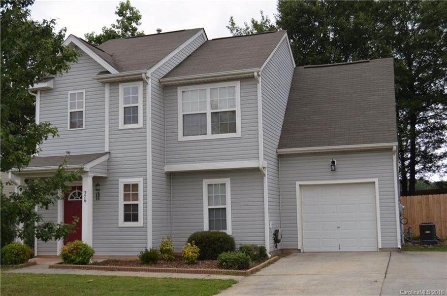 Welcome Home!! Beautiful well maintained, move in ready 3 bed/2.5 bath home located in Hunter Park in York. Fresh paint from wall to wall;professionally cleaned carpet throughout;new HVAC in 2015; new laminate floor in dining/living room in 2015; new privacy fence 2016;backyard backs up to no other homes; double vanity, garden tub and separate shower in master bath; his and her closets in master bedroom; double car driveway and one car garage; stainless steel appliances.