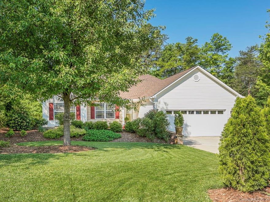 Beautiful bright airy home in the desirable Savannah Place neighborhood.  Great room has vaulted ceiling, recessed lighting, fireplace & large windows for lots of natural light  Kitchen has tile back splash & under counter lighting.  Pre-finished wood floors, neutral paint & carpet  Two inch blinds on all windows. Master bedroom has tray ceiling & en suite bath w/ separate shower & garden tub Two large bedrooms & additional bath  Screened porch leads to deck, patio & landscaped backyard