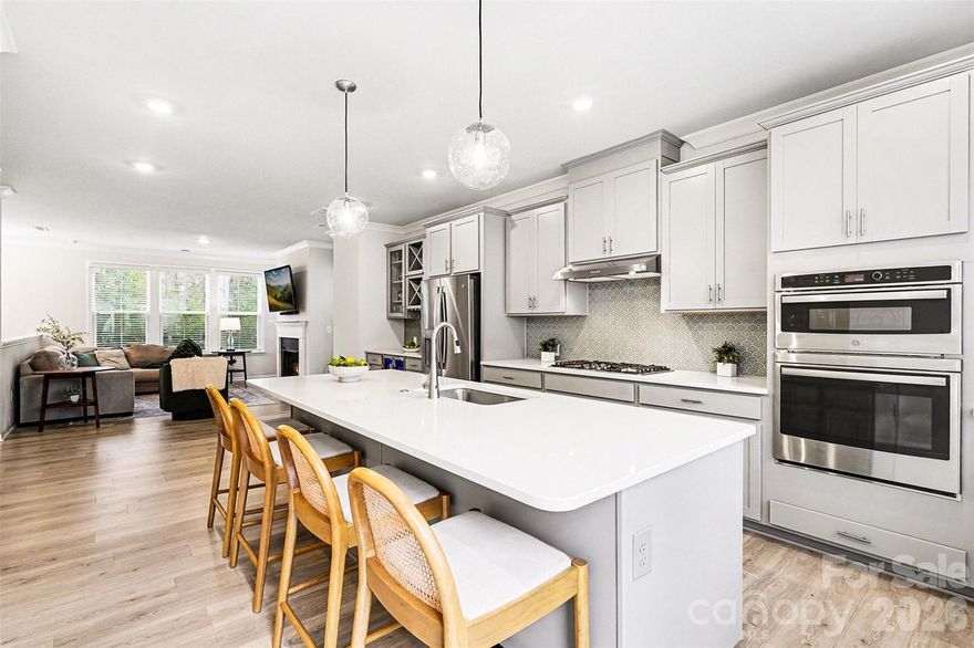 This 2024, single-owner, 3 bed / 3.5 bath townhome combines low-maintenance living with outdoor space. Perfect for roommates/guests or anyone working from home!

Private front yard—ideal for morning coffee or playtime

First-floor offers many choices depending on what you need—work, study, relax Or a guest suite! The options are endless. 

Open-concept main floor with chefs kitchen, coffee bar offering more storage and counter space, huge island, walk-in pantry, and light-filled living room with cozy gas fireplace, that all opens to your balcony offering indoor/outdoor living seamlessly. 

Two-car finished garage.

Upstairs features 3 generously sized bedrooms, offering space and privacy. 

Community perks include a dog park and dog stations, so your pup can romp safely.

Low-maintenance, move-in ready, and centrally located in fast-growing Oakhurst—schedule your tour today!