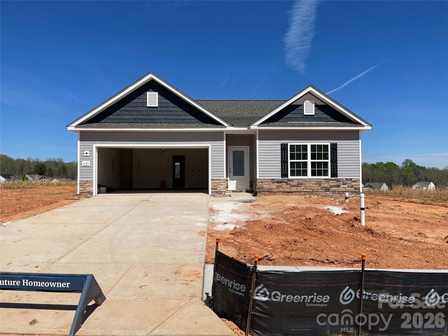 The Cary plan is a beautiful home with plenty of the open feel you have been searching for.  Fall in love with the spacious kitchen complete with a beautiful island, an amazing walk-in-pantry and plenty of storage.  The chef ready kitchen includes stainless steel appliances and a dining area with access to a beautiful back covered porch!  A perfect place to relax after work or fire up the grill on the weekends for great entertaining!  Retreat to the primary suite for peace and relaxation in your spacious bedroom and attached en-suite.  Secondary bedrooms are spacious with large walk-in closets.  This is a must see new floorplan!  Ask about Special Financing and Builder Incentives!