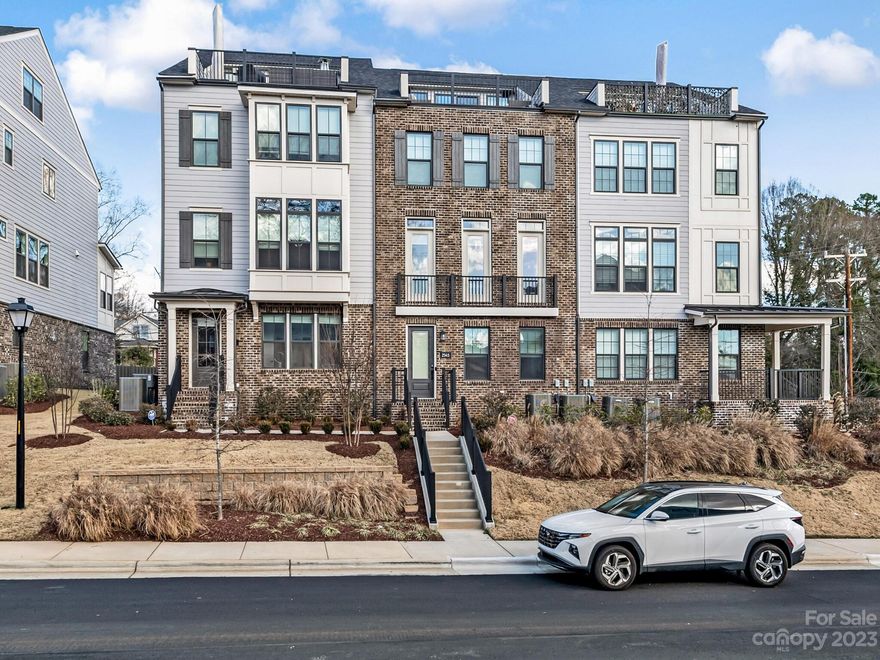 Welcome home to Elizabeth Glen. Beautiful townhome, located in the heart of Elizabeth. Built by John Weiland homes in 2021. Seller added many additional upgrades, such as wainscoting along the stairway, marble accent wall in primary bathroom, beautiful light fixtures throughout, 2 fireplaces, SparTek garage flooring and much more. Access all floors easily using the elevator. Main level has 10 ft ceilings, open floor plan and is great for entertaining. Upper floor has outdoor terrace that overlooks beautiful tree line streets. Walking distance to restaurants and nearby Plaza neighborhood.