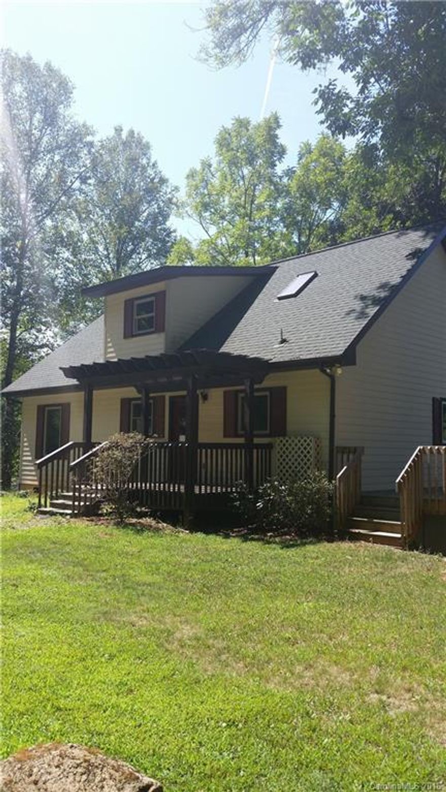 fish from your own yard, located minutes from WCU.  Beautiful Tongue and Grove throughout home, Kitchen with bar open to living room.  Granite counter tops in kitchen, Large loft upstairs with additional bath, Great home for year around living or your own private vacation home in the mountains.  Sit by your own creek and enjoy the serenity.