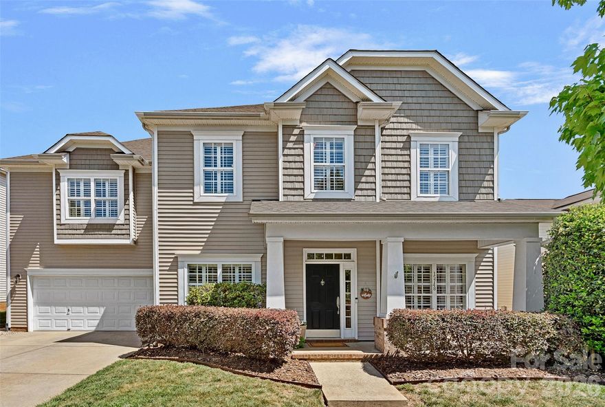 Discover the perfect blend of space, style, and location in Huntersville’s highly sought-after MacAulay neighborhood. This stunning 5-bedroom home (plus a massive bonus room!) offers approximately 3800 square feet of meticulously maintained living space. Situated with easy access to I-77, minimizing commute times, and leaving you more time to enjoy the dreamy spaces this home provides.  
The big ticket items are already handled: a new roof (2025) and both AC units were replaced in 2020. Inside, the main level features durable LVP flooring and custom plantation shutters. The chef’s kitchen is a masterpiece, featuring 42” cabinets, oversized pantry, under cabinet lighting, on-trend white quartz countertops, and a sleek tile backsplash.  Enjoy the versatility of the main level bedroom and full bath!  You'll also find a wide staircase, a sprawling upstairs bonus room, spacious primary bedroom suite with adjacent sitting room and one of the best level backyard setups (with irrigation).  There's an EV charger in the garage but you may just decide to walk or bike the short distance to Birkdale Village or Top Rated Grand Oak Elementary.  This home is built for both grand entertaining and comfortable daily living; all while being situated in the perfect, convenient Huntersville location.