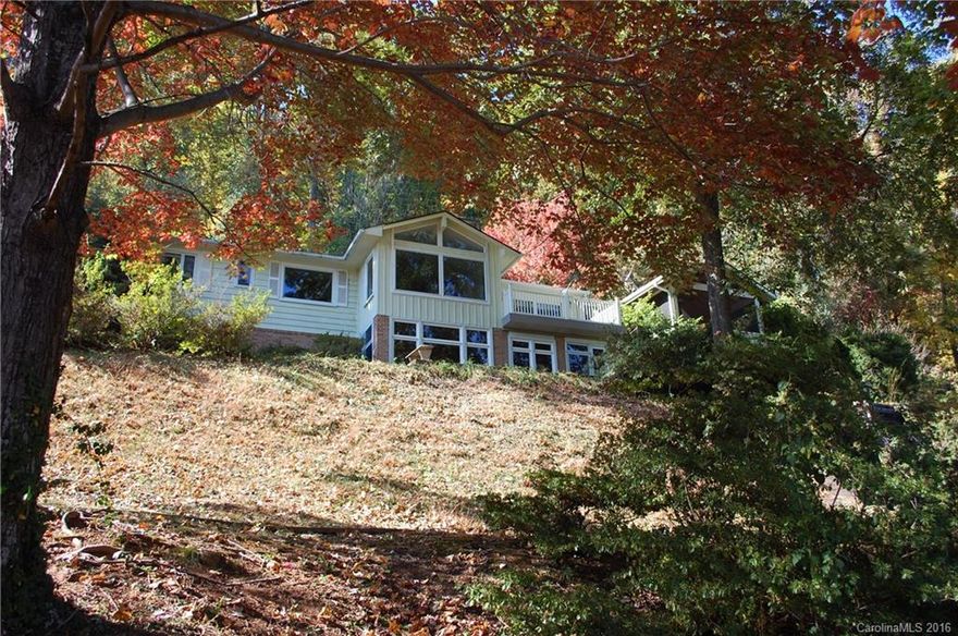 Great Family Home overlooking the town Of Tryon! Mountain Views year round, very private but close to downtown Tryon. Mature landscaping features a waterfall in courtyard, privacy around in-ground pool and charming walkways through the property. Greenhouse,desks, porches and patios to take advantage of the great views. Plus extra building lot on property that can be sold. This is a must see home to appreciate it's character, charm and love that was put into it!