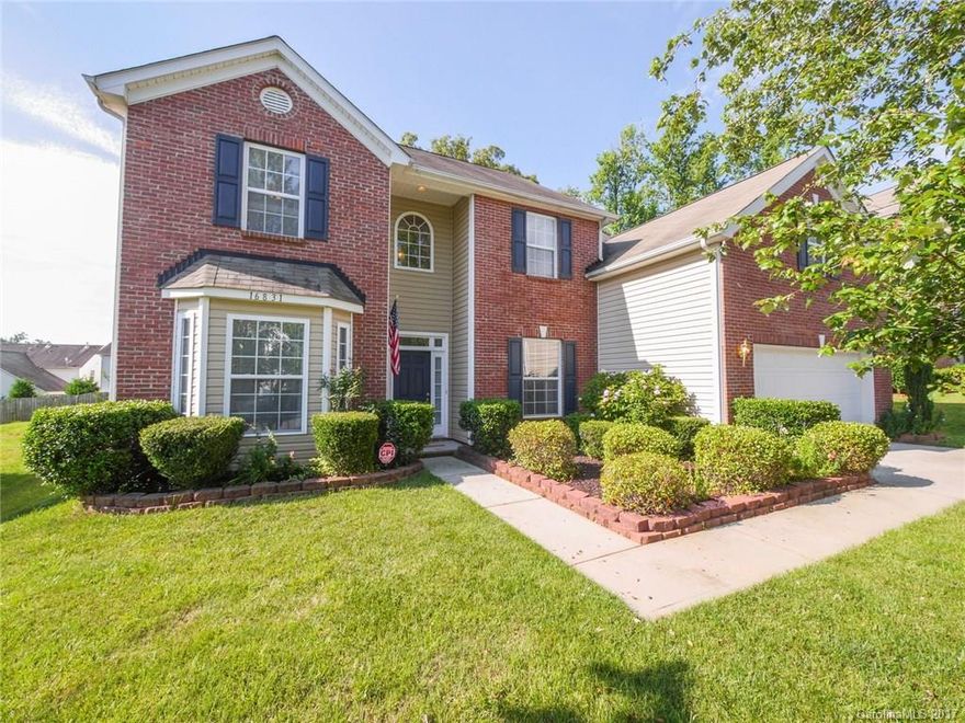 Two true master suites – one on main lvl & another upstairs! Both masters have private bath w/dual sinks & walk-in closet. Dramatic 2-stry foyer, upgraded hardwd flooring, granite counters, & crown molding. Main lvl formal living room is that perfect extra space for office, playroom, or sitting. Very large 6th bedrm/bonus room. Rear patio & yard back to mature trees for privacy. Comm amenities include multiple pools, playground, & tennis. Very quick access to I-485 to get anywhere in Charlotte.