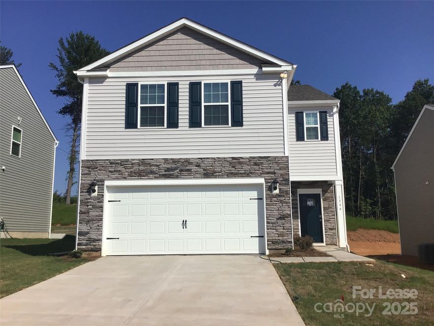 This NEW CONSTRUCTION 4 bedroom and 2.5 bathroom home in Hickory features an open floorplan. The spacious family and dining room blends with the kitchen, creating an open and airy feel. The kitchen has stainless steel appliances, ample cabinet storage, and a pantry. Beautiful primary bedroom has spacious walk-in closet. The primary bath features a shower, double vanity and water closet. Lots of storage options, lovely backyard, and attached 2-car garage. The laundry room completes the second floor. Great community with dog park and pocket park.  Enjoy all the conveniences of shopping, dining and outdoor recreation in this prime location close to downtown Hickory and I-40. Be the first to call this home.