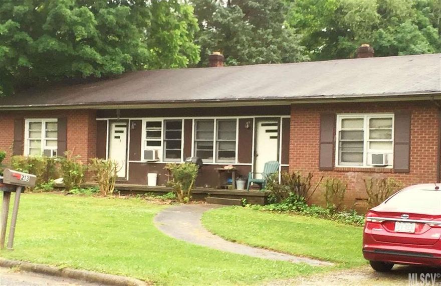 Great opportunity! Brick Duplex with two bedrooms, living room, kitchen and one bath per unit. Priced OVER $15,000 BELOW tax value, needs to be updated!