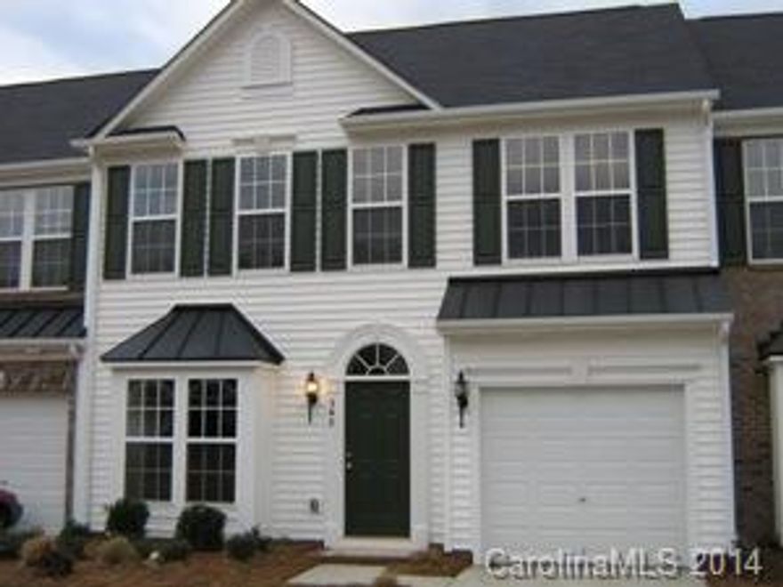 This 3 bed / 2.5 bath townhome. The kitchen comes complete with Range/Oven, Dishwasher, Refrigerator and built in Microwave. Dining Room. large living room w/ gas fireplace. The master bedroom is also conveniently located on the main floor w/ walk-in closet and private bath w/ garden tub and separate shower, a dual sink vanity with cherry cabinets. Guest bedrooms are located on the second floor with walk-in closets. There is a full bath with an elongated vanity, cherry cabinets and ceramic tile.