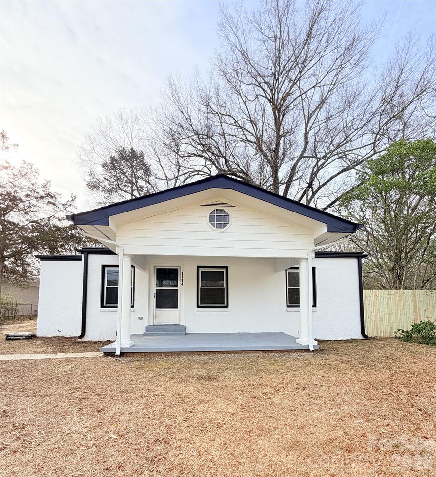 Beautifully renovated and truly move-in ready! This charming 3-bedroom, 1-bath home blends modern upgrades with timeless character. Renovated in 2026, all-new electrical wiring, a new water heater, the property features updated ductwork and nearly all new energy-efficient windows for added comfort and efficiency.

Enjoy fresh interior and exterior paint, new flooring throughout, new ceiling fans, and a fully renovated bathroom. The kitchen has been completely redesigned with brand-new cabinetry, stylish countertops, and new appliances.

The fenced yard adds privacy and functionality, making this home both practical and inviting. All improvements were permitted.   

Conveniently located in Kannapolis with easy access to everyday essentials and major shopping centers. Quick access to I-85. 

Located in an O-I (Office-Institutional) zoning district, offering potential flexibility for future professional office, medical, or limited institutional uses subject to city approval.