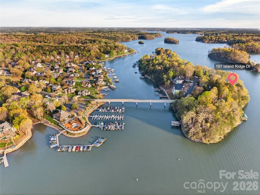 Luxury lake living awaits on the EXCLUSIVE Windemere Island! This deep water lot on the main channel of Lake Norman is the perfect location to build your custom lake home. The sunset views from this property are truly spectacular. Windemere is adjacent to the gorgeous Lake Norman State Park where you can access miles of hiking trails, biking trails, and beach. Community amenities include a pool, club house and tennis courts. Community water and sewer are available so you won't need to add a well or septic. Don't miss this AMAZING waterfront home site!