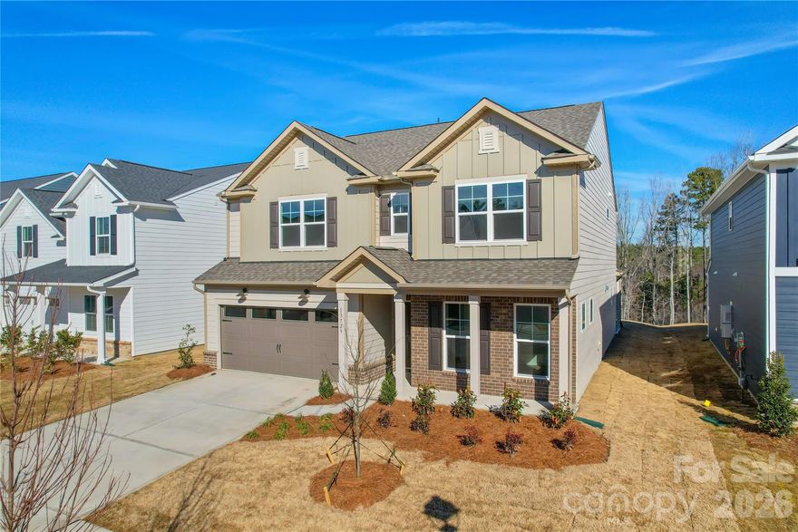 Don’t miss our Spring Sales Event—featuring special financing incentives available while funds last!

Just minutes from the Monroe Bypass, this vibrant community delivers resort-style living with amenities like a pool, clubhouse, playground, pickleball courts, and more.

This stunning open-concept home offers nearly 3,000 square feet of thoughtfully designed living space, including a bright and airy sunroom and a spacious backyard perfect for relaxing or entertaining. A full guest suite on the main level provides flexibility for visitors or bonus space. Upstairs, enjoy a versatile loft—ideal for movie nights or game days.

The owner’s suite is a true retreat, complete with a large walk-in closet and a luxurious oversized shower designed for ultimate comfort.

Every detail has been carefully considered—this home is set to be completed in September and is ready to welcome you home.

Please note: photos are for representative purposes only.