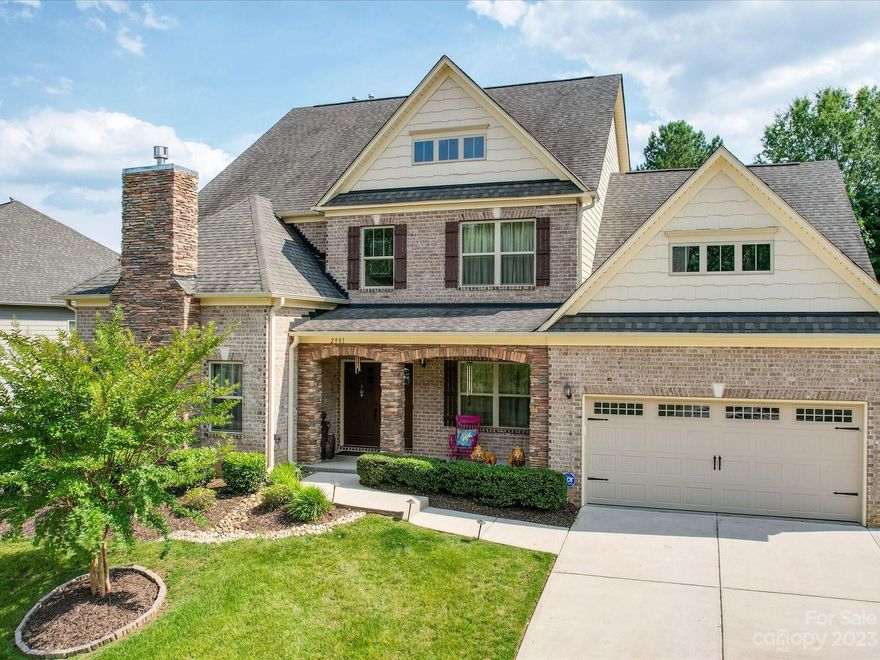 Beautiful home in Kellswater Bridge with tons of upgrades!  Spacious living room with built ins and stone fireplace, gourmet kitchen with double oven and gas cooktop, butler's pantry, large formal dining room.  Primary suite features a sitting area with fireplace, separate tub and shower, large walk in closet with custom closet organizers.  Large sunroom with beautiful views of the extensive landscaping   Upstairs you can enjoy your own personal home theater or lounge in the upstairs loft.  Enjoy the tranquil sounds from the waterfall as you relax on your screened in porch or your open patio.  Home also features 26 solar panels, a back up generator, in ground irrigation and an extra parking pad.  Kellswater features resort style amenities, zero entry pool, waterslide, playground, tennis courts, basketball court, volleyball, fitness center and walking trails.